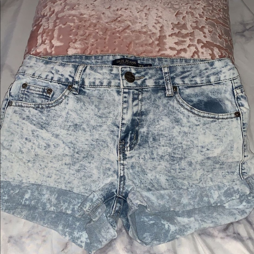 Acid Wash Shorts